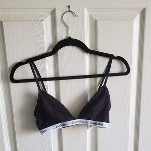 Calvin Klein Black Bralette